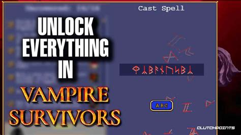 vampire survivors secret codes|Vampire Survivors: All Secret Codes